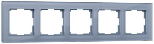 Рамка универсальная Werkel Favorit 5-м. стекло серый картинка